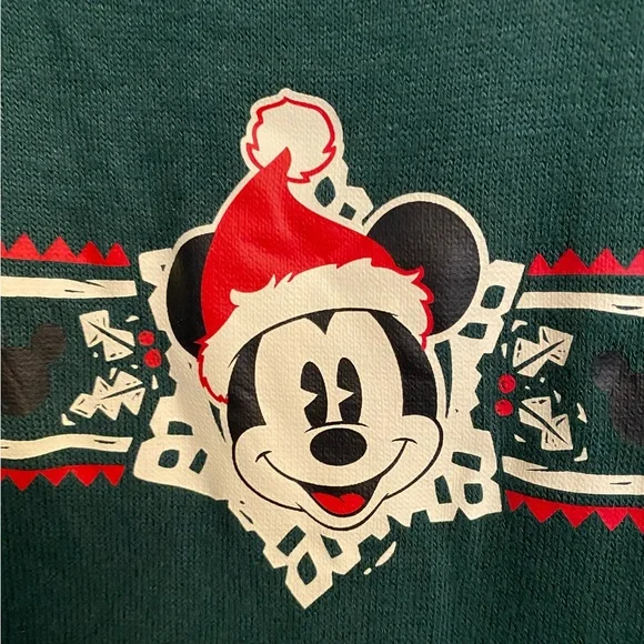Disney baby toddler onesie one piece green Christmas size 18 month NEW